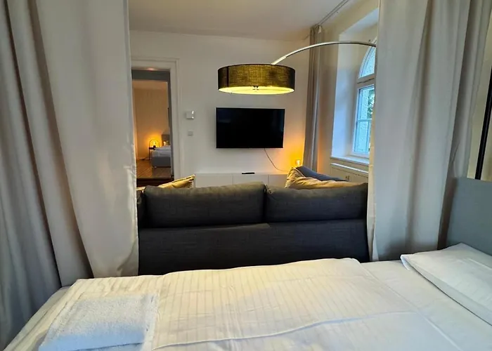 Apartman Bavaria - Terrasse, Kueche, Parken Geisenfeld